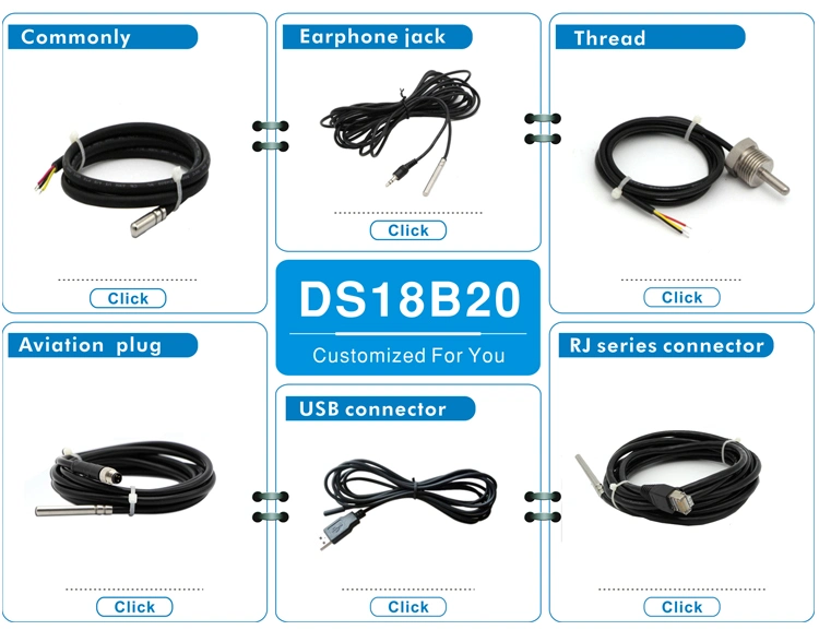 3 Wire Rtd Temperature Sensor Probe PT1000