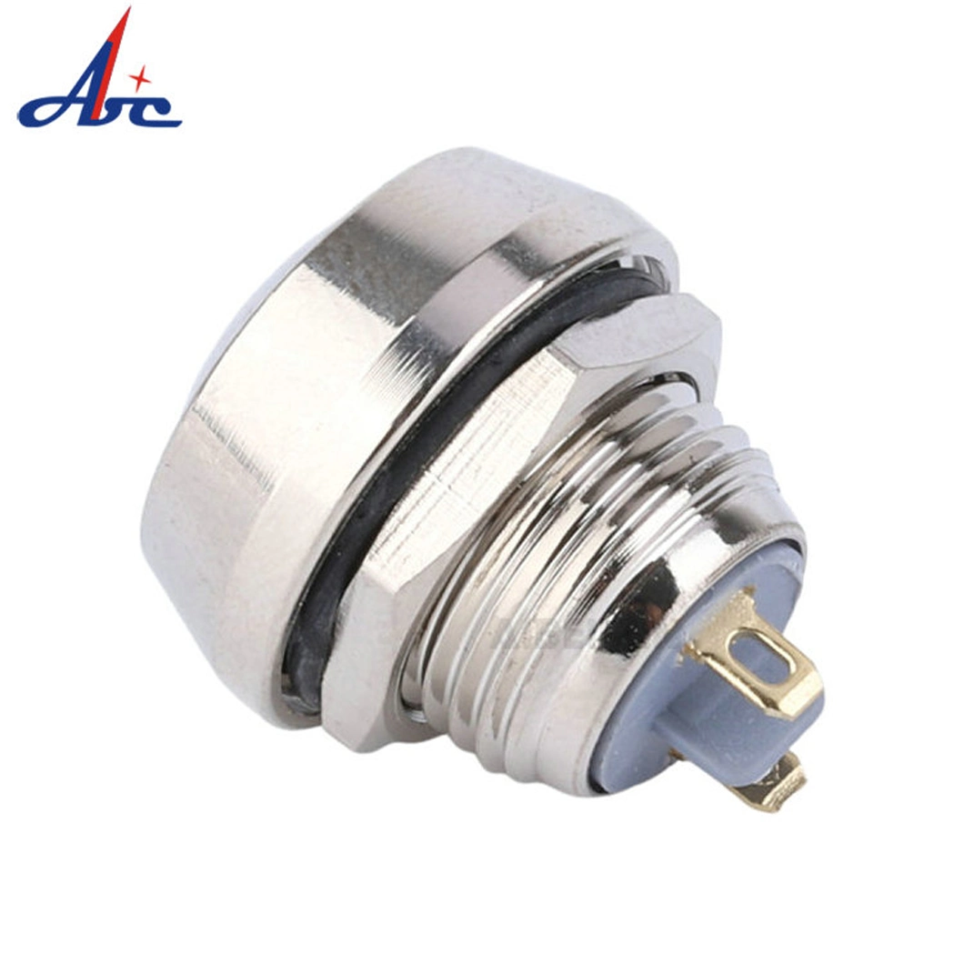 Domed Head 1no Momentary Function with Screw Terminal 12 mm Push Button Switch