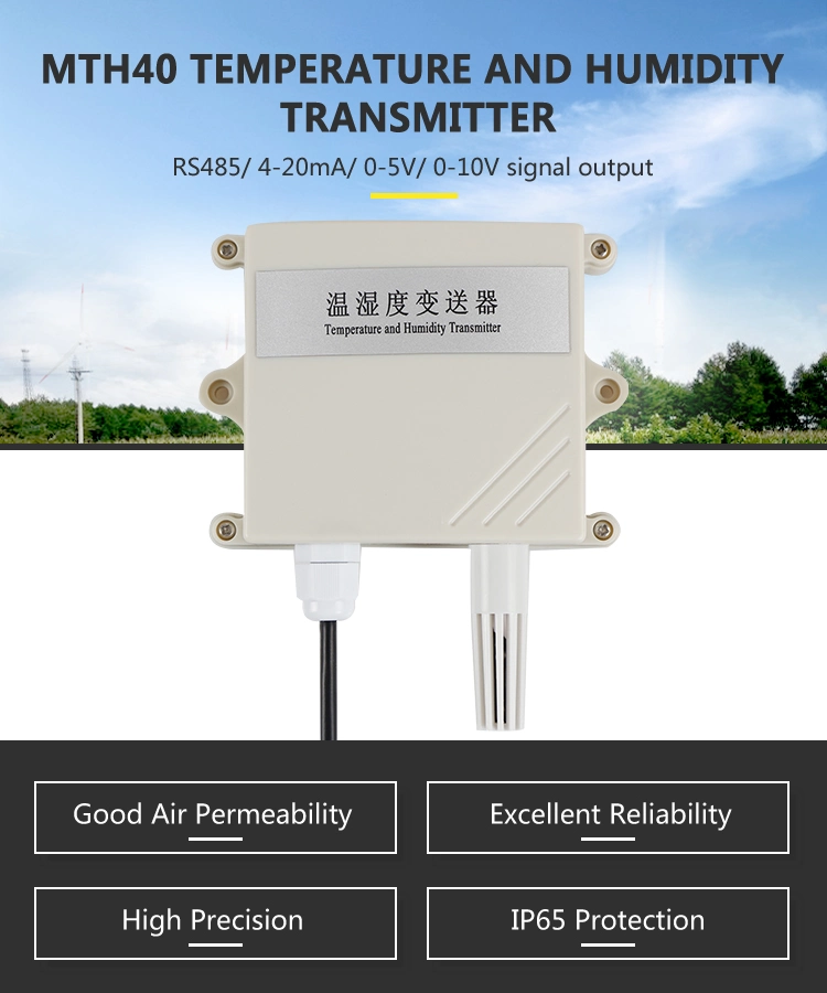 Macsensor Farm Agriculture RS485 Temperature Humidity Sensor Tester Transmitter