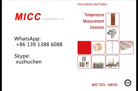 Anschlusskopf Silberfarbener Thermoelementkopf Ts/Tl mit 2-poligem Anschlussblock