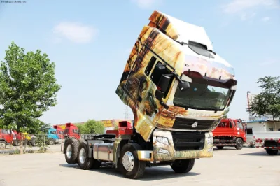 China-Fabrikpreis 6X4 420 PS Terminal-Traktor-LKW-Kopf