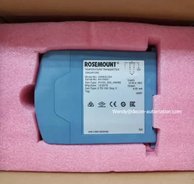 Emerson Rosemount 248rai1q4 Temperaturtransmitter für Schienenmontage